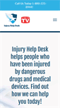 Mobile Screenshot of injuryhelpdesk.com